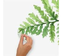 ROOMMATES Stickers muraux géant Aquarelle et Fougère Vert