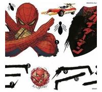 ROOMMATES Stickers Muraux Géant Marvel Spider Man Japon Rouge