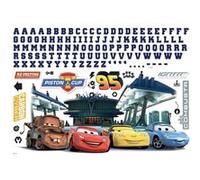 Disney Sticker Géant repositionnable Cars avec Alphabet