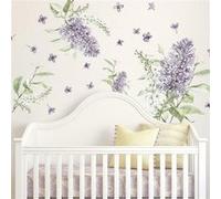 ROOMMATES Stickers muraux géants Fleurs de Lilas Violet