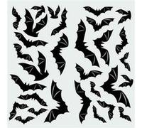 ROOMMATES Stickers Muraux Halloween Chauve-Souris Noir G