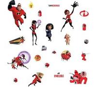 RoomMates stickers muraux Incredibles vinyle 23 pièces Multicolors G