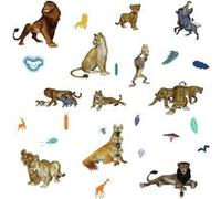 RoomMates stickers muraux Le Roi Lion vinyle 26 pièces Multicolors G