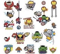 RoomMates stickers muraux Marvel Kawaii Art vinyl 34 pièces G