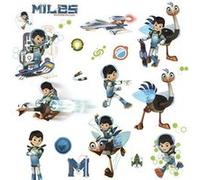 RoomMates stickers muraux Miles From Tomorrowland vinyle 21 pièces Rouge G
