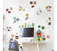 ROOMMATES - Stickers Muraux Minecraft - Moyens - 0034878965444