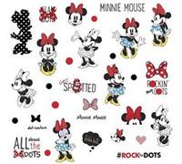 RoomMates stickers muraux Minnie Mouse vinyle 35 pièces Multicolors G
