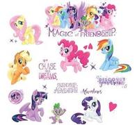 RoomMates stickers muraux My Little Pony vinyle 13 pièces Multicolors G
