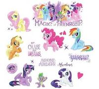 RoomMates stickers muraux My Little Pony vinyle 18 pièces Multicolors G
