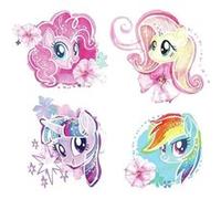 RoomMates stickers muraux My Little Pony vinyle 4 pièces Multicolors G