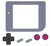 RoomMates stickers muraux Nintendo Game Boy vinyl 6 pièces Multicolors G