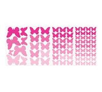 RoomMates stickers muraux Pink Butterflies vinyle 75 pièces Multicolors G