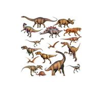 ROOMMATES STICKERS MURAUX REPOSITIONNABLES ENFANT DINOSAURES G