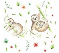 RoomMates stickers muraux Sloth vinyle 34 pièces Multicolors G