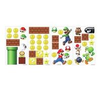 RoomMates stickers muraux super mario bros junior vinyl 45 pièces Multicolors G
