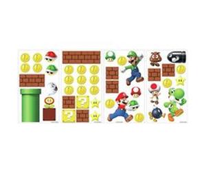 RoomMates stickers muraux super mario bros junior vinyl 45 pièces Multicolors G