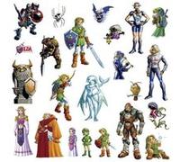 RoomMates stickers muraux The Legend Of Zelda vinyle 23 pièces Multicolors G