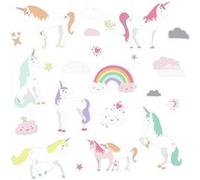 RoomMates stickers muraux Unicorn Magic vinyle 23 pièces Multicolors G