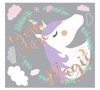 RoomMates stickers muraux Unicorn vinyle 6 pièces Multicolors G