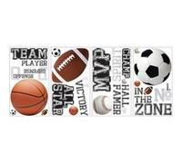 Stickers - Tous Les Sports - Hauteur 25,4 cm