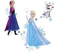 RoomMates stickers muraux Vinyle congelé 3 pièces Multicolors G