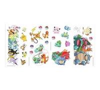 RoomMates stickers muraux vinyle Pokémon favoris 25 pièces Multicolors G
