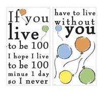 RoomMates stickers muraux Winnie l'ourson Live to be 100 6 pièces Multicolors G