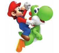 RoomMates stickers muraux Yoshi & Mario vinyle 58,4 x 81,3 cm Multicolore G