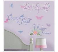 ROOMMATES Stickers phrase Clochette et le Secret des fées Disney Fairies Multicolors