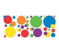 RoomMates stickers muraux Dots vinyle 31 pièces Multicolors