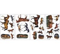 Stickers - Chevaux Sauvages - Hauteur 45,7 cm