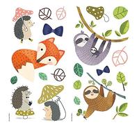 RoomMates Stickers Repositionnables les Animaux de Foret