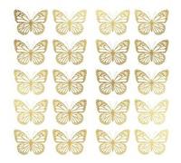 ROOMMATES Stickers repositionnables Papillon en or Multicolors G