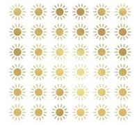 ROOMMATES Stickers repositionnables - Soleils en or Multicolors G