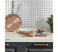 RoomMates StickTiles TIL4572FLT Crédence en marbre de Carrare Gris