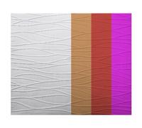 RoomMates York Wallcoverings PT9418 Patent Decor Papier peint texturé à peindre Blanc