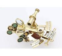 Roorkee Instruments India Titanic Souvenirs Laiton 12,7 cm Sextant-White étoile Line-Solid Laiton Sextant