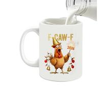 Rooster Coffee Tasse - Drinkware De Nouveau-nouveau En Céramique, Tasse À Boire Pour Le Travail D'anniversaire De Fête Des Femmes Hommes Hommes À La Maison Routine Relaxante Moments De Week-end Loisir