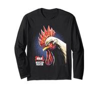 Rooster Fighter Keiji Jumbo Portrait with Logo Anime Manche Longue