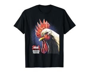 Rooster Fighter Keiji Jumbo Portrait with Logo Anime T-Shirt