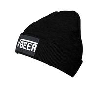 Root Beer Racine Carrée De Bière Femme Homme Hiver Chapeaux Bonnet À Revers Classique Bonnet d'hiver Mode Bonnets Tricoté pour Cyclisme Course Hiver