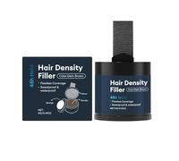 Root Cover Powder, Gray Coverage Compact, Volumizing Hair Shadow Waterproof Long Lasting Formula, for Bald Spots Thinning Hair Styling Forehead Women Men Dad Mother Daily Use 1.63x1.74inch