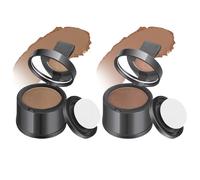 Root Cover Up, 2 pièces poudre de retouche de racine coupe-vent et résistante à la transpiration pour femmes et Wen correcteur naturel anti-tache pour perte cheveux pour éclaircissement, café c