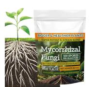 Root Enhancer Powder - Plant Growth Fertilizer for Hydroponics | Balanced Formula with 100g Nutrient Mix, Root Booster Additive, Soil Culture Planting Tool, Indoor, Outdoor, Gardening Supplement