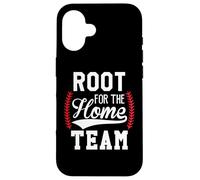Root for The Home Team Baseball Game Day Funny Baseball Mom Coque pour iPhone 16