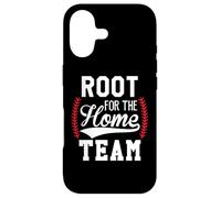 Root for The Home Team Baseball Game Day Funny Baseball Mom Coque pour iPhone 17