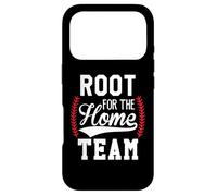 Root for The Home Team Baseball Game Day Funny Baseball Mom Coque pour iPhone 17 Pro