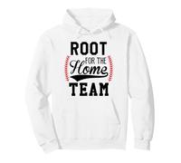 Root for The Home Team Baseball Mom Funny Baseball Game Day Sweat à Capuche