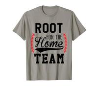 Root for The Home Team Baseball Mom Funny Baseball Game Day T-Shirt
