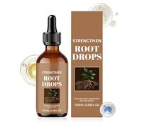 Root Growth Drops, Plant Support Supplement, 100ml Liquid Root Booster with Nourishing Feature, Garden Fertilizer Solution, Hydroponic Plant Aid with Design, Indoor Outdoor Use for Bonsai Orchid